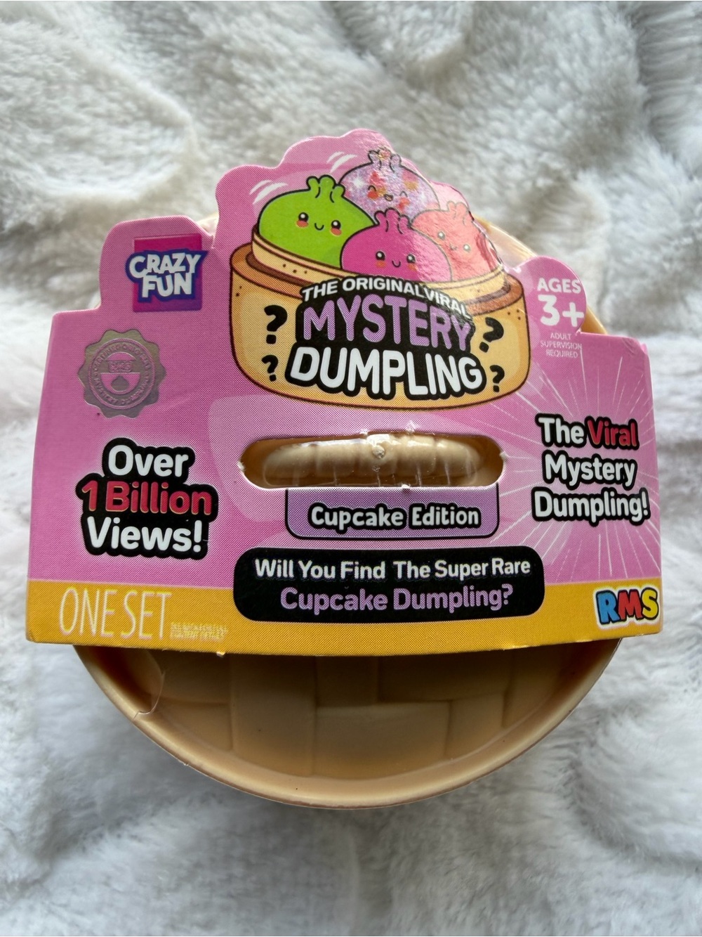 🧁✨ NIB RMS Crazy Fun Mini Cupcake Mystery Dumpling ✨🧁rare!!